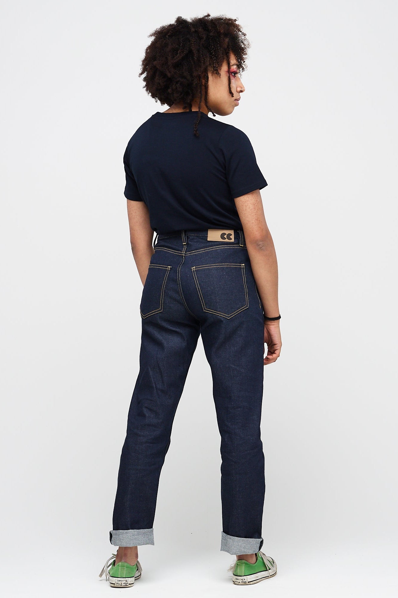 Women's Straight Leg Jeans Raw - Community Clothing