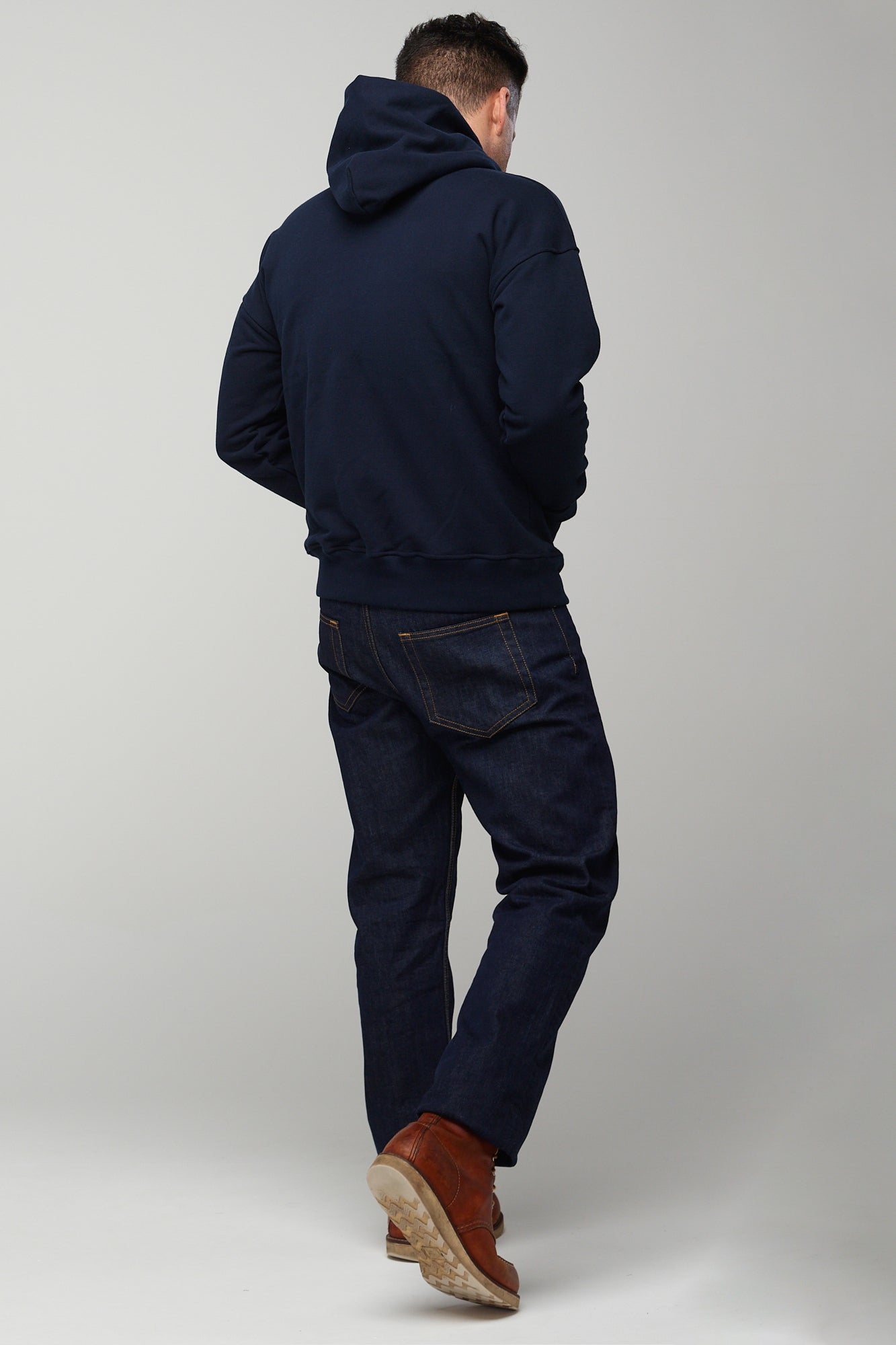 Men's Heritage Hooded Sweatshirt Original Fit - Navy