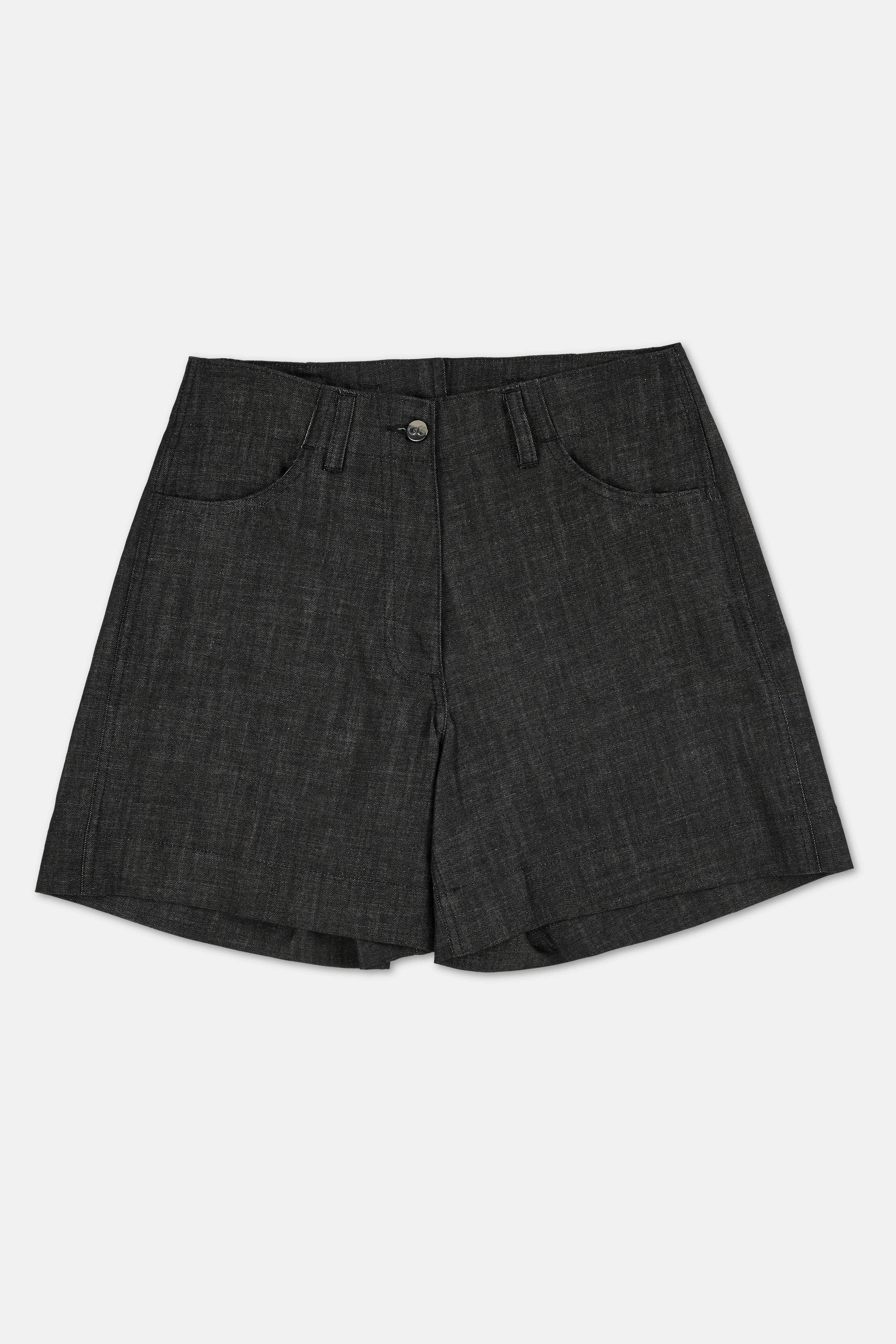 Work Jean Short - Black Denim