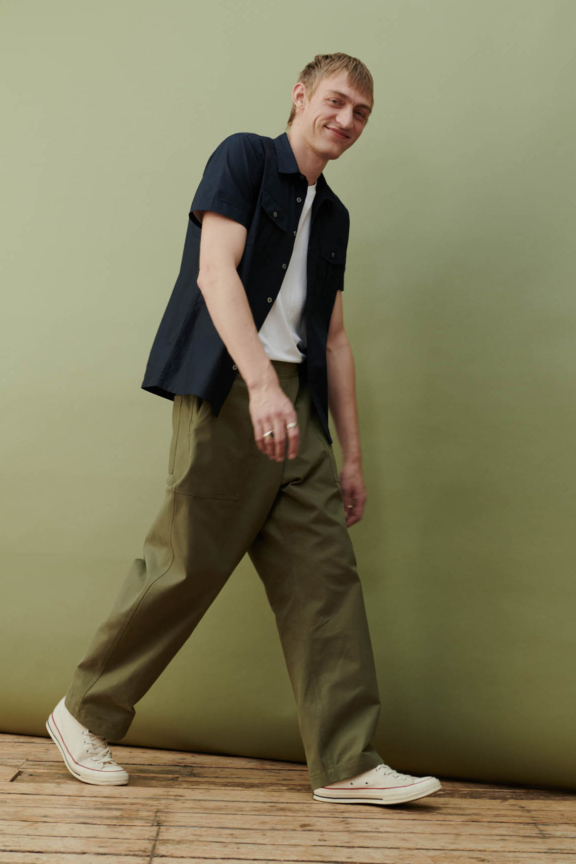Mens Cameraman Pant - Olive