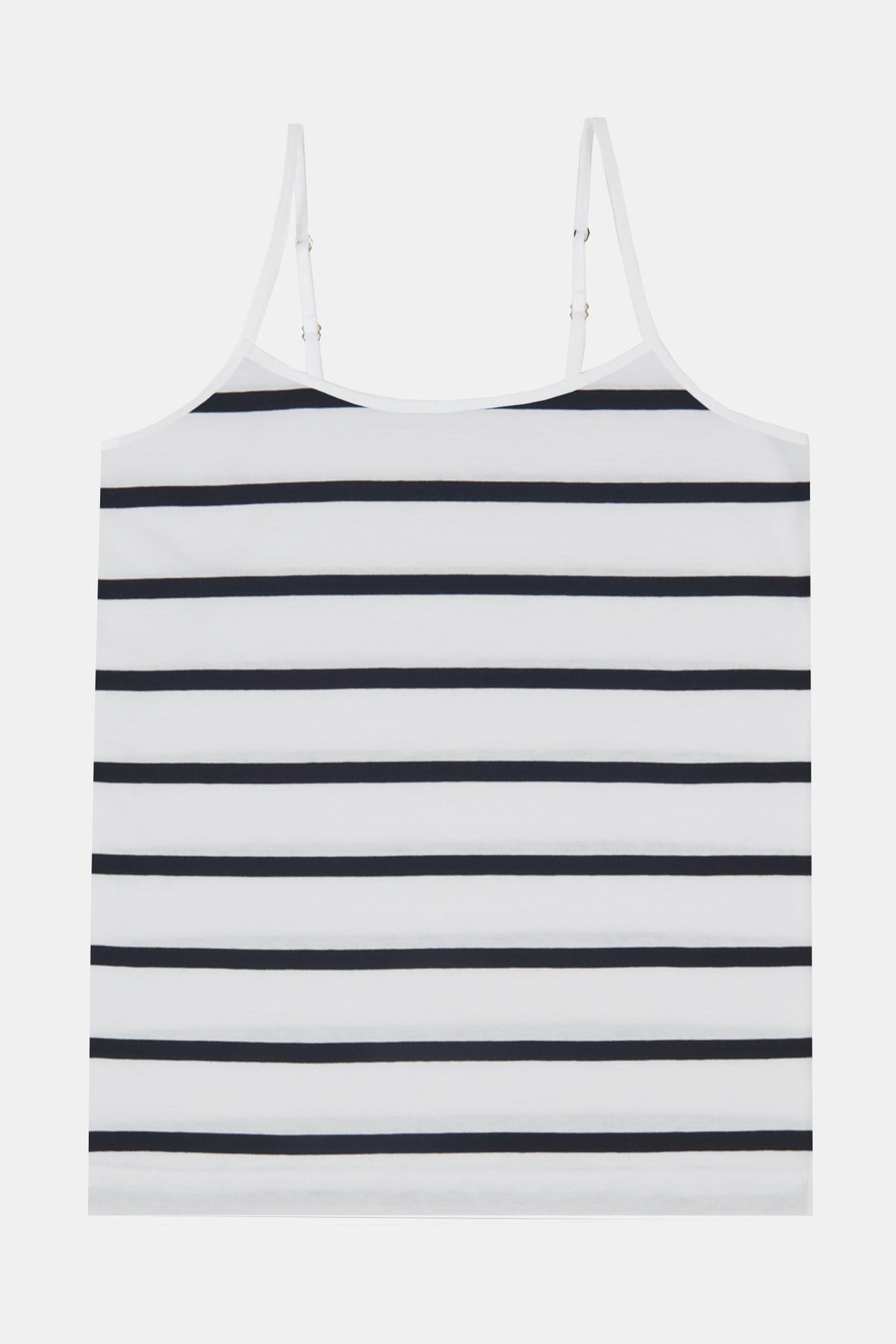 Womens Camisole - White/Navy Stripe