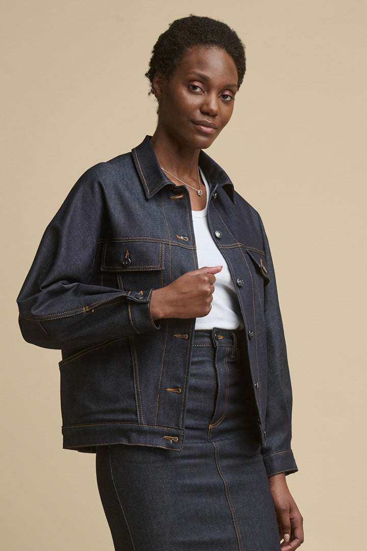 Women's Jodie Denim Jacket - Indigo