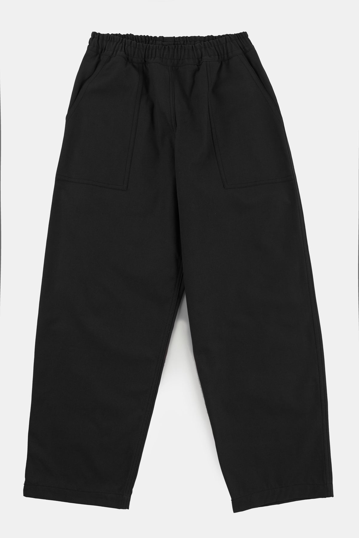 cameraman pant in black flatlay