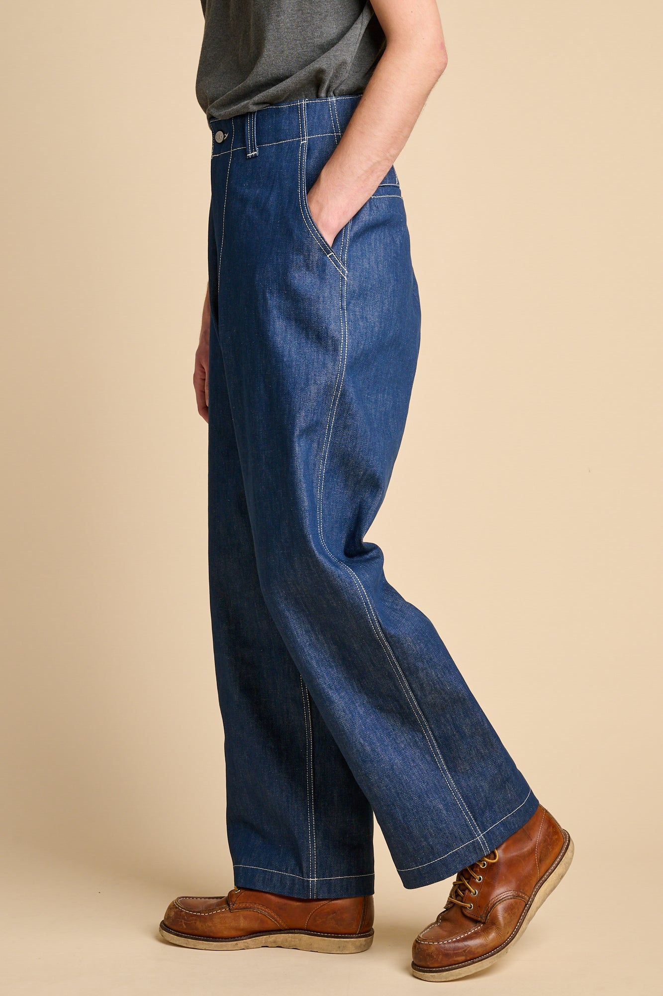 Mens Denim Field Jeans - Blue