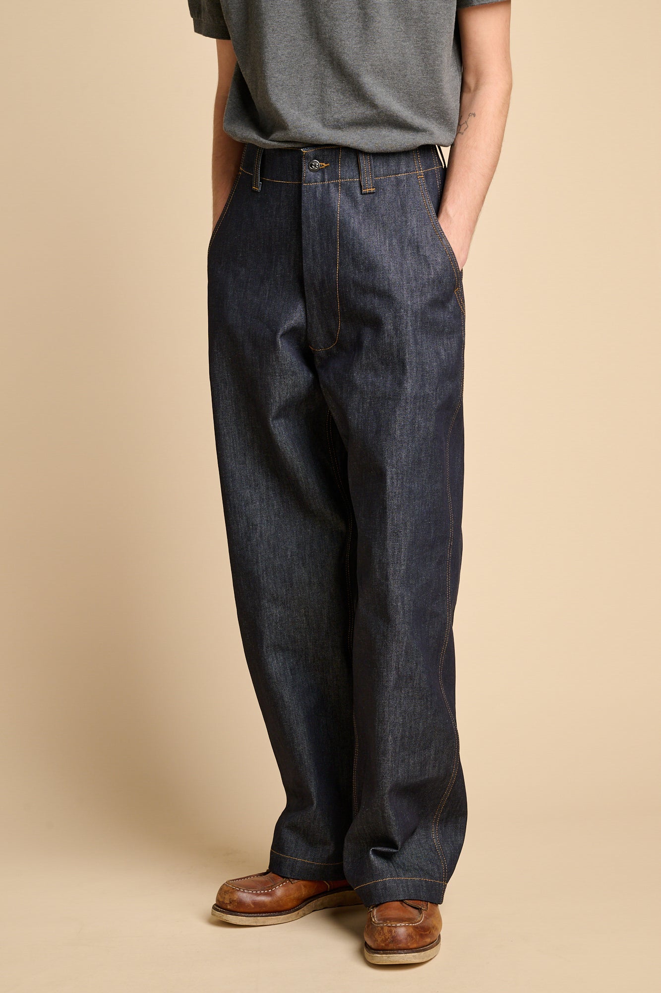 Mens Denim Field Jeans - Indigo