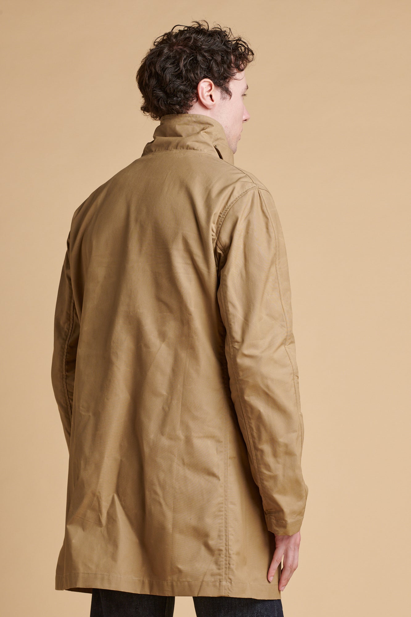 Men's Raincoat - Beige