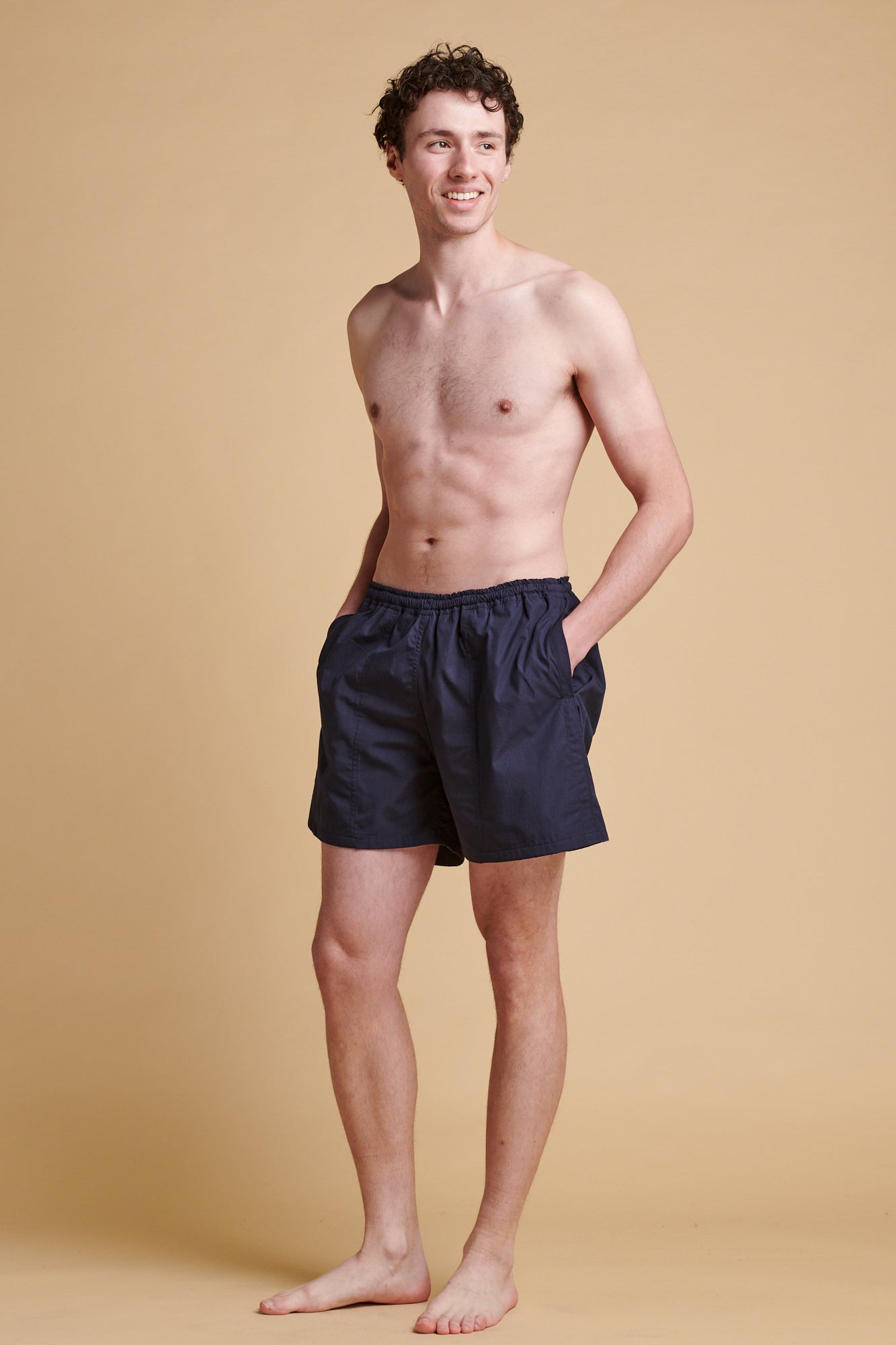 Mens Wilkie Swim Short Plastic Free - Navy