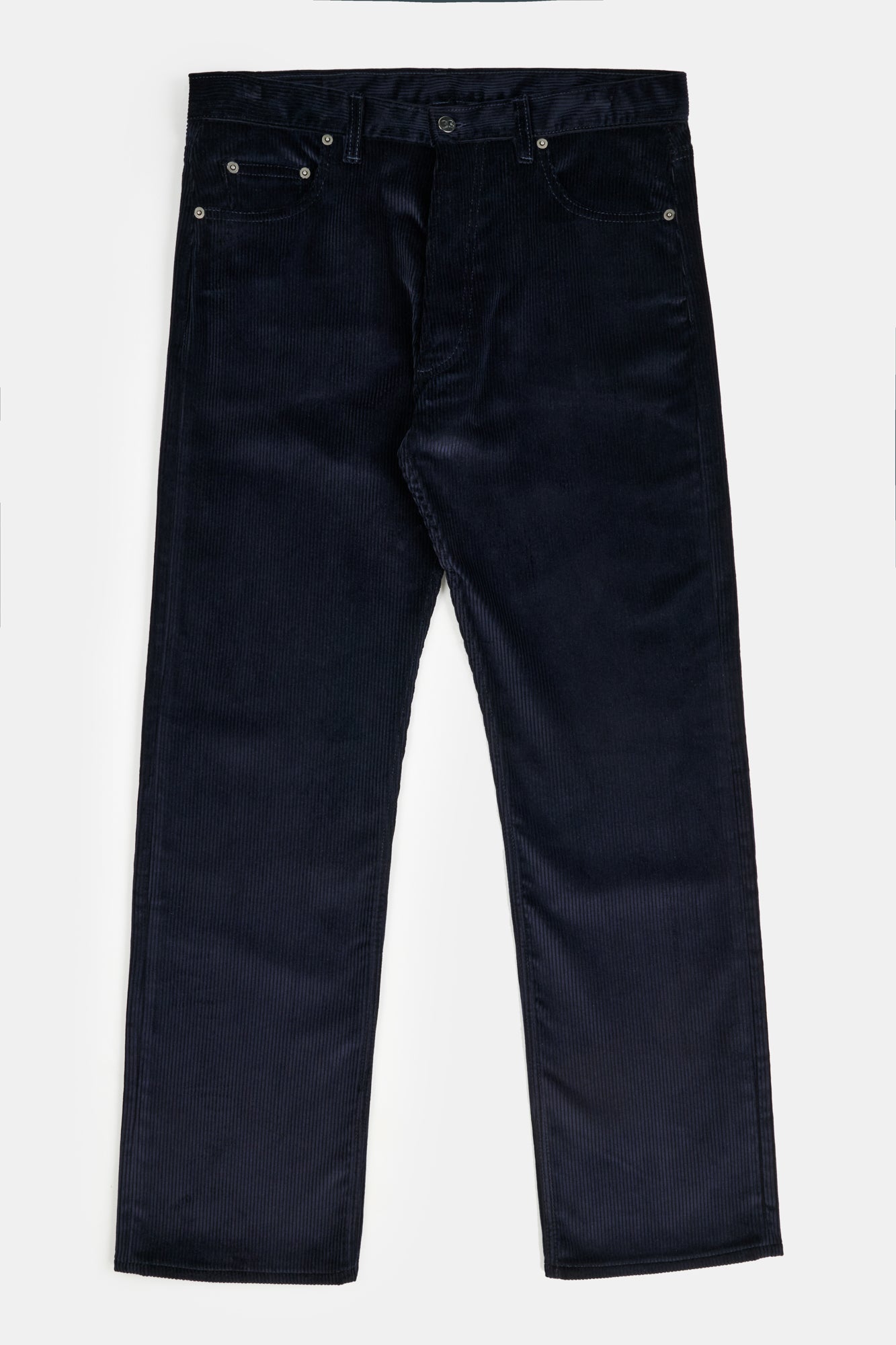 Mens Arran Loose Fit Corduroy Jean - Navy