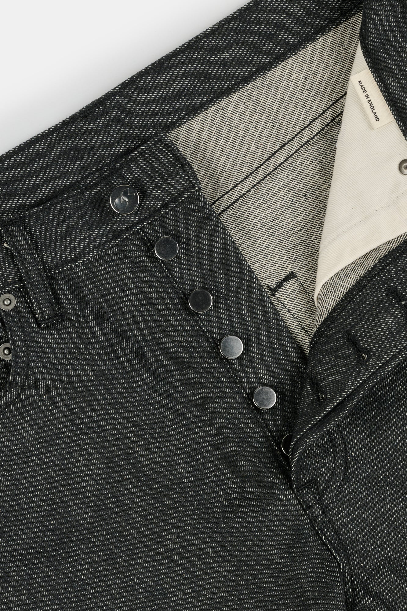 DARREN MENS SLIM LEG FLY FRONT JEAN BLACK