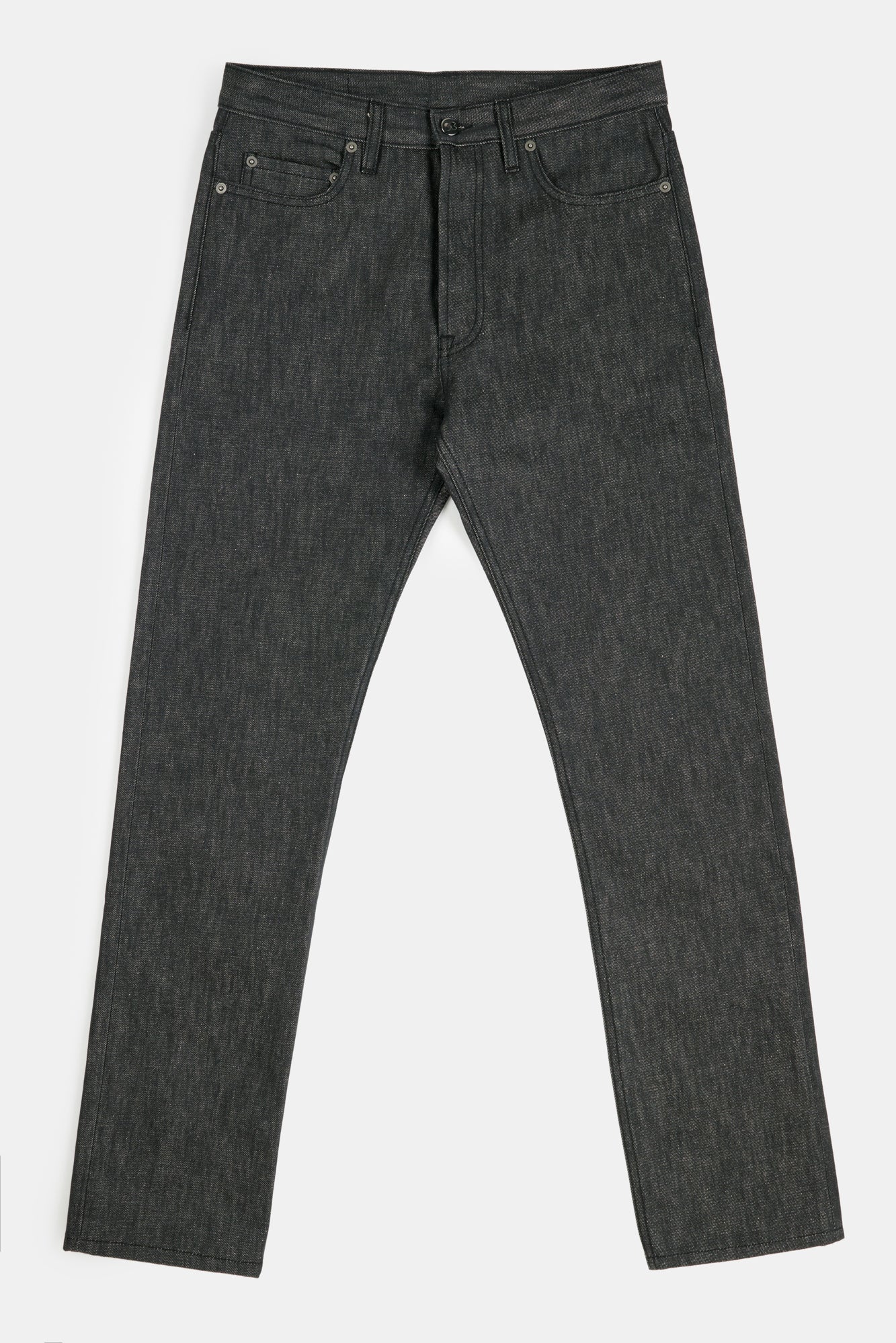 DARREN MENS SLIM LEG FLY FRONT JEAN BLACK