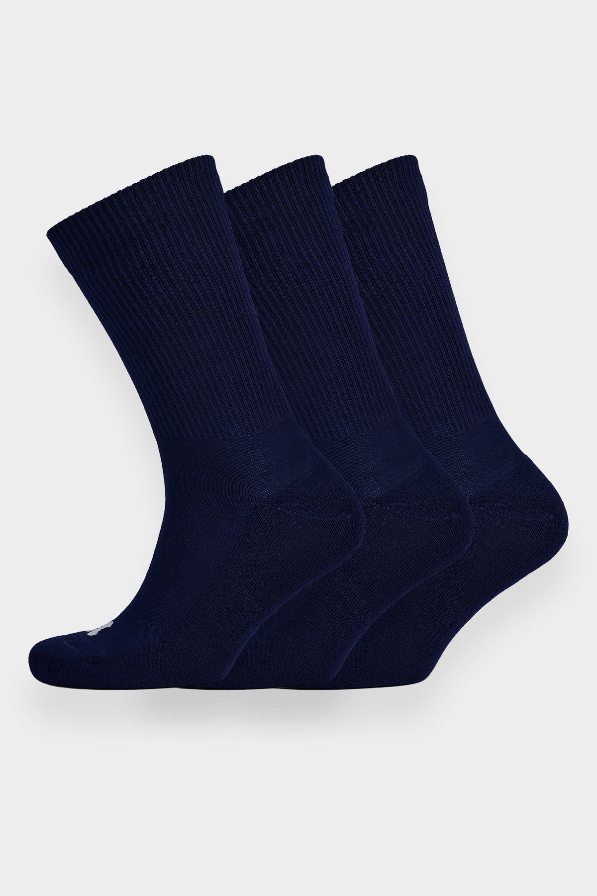 Sports Cotton Sock Calf 3 Pack - Navy