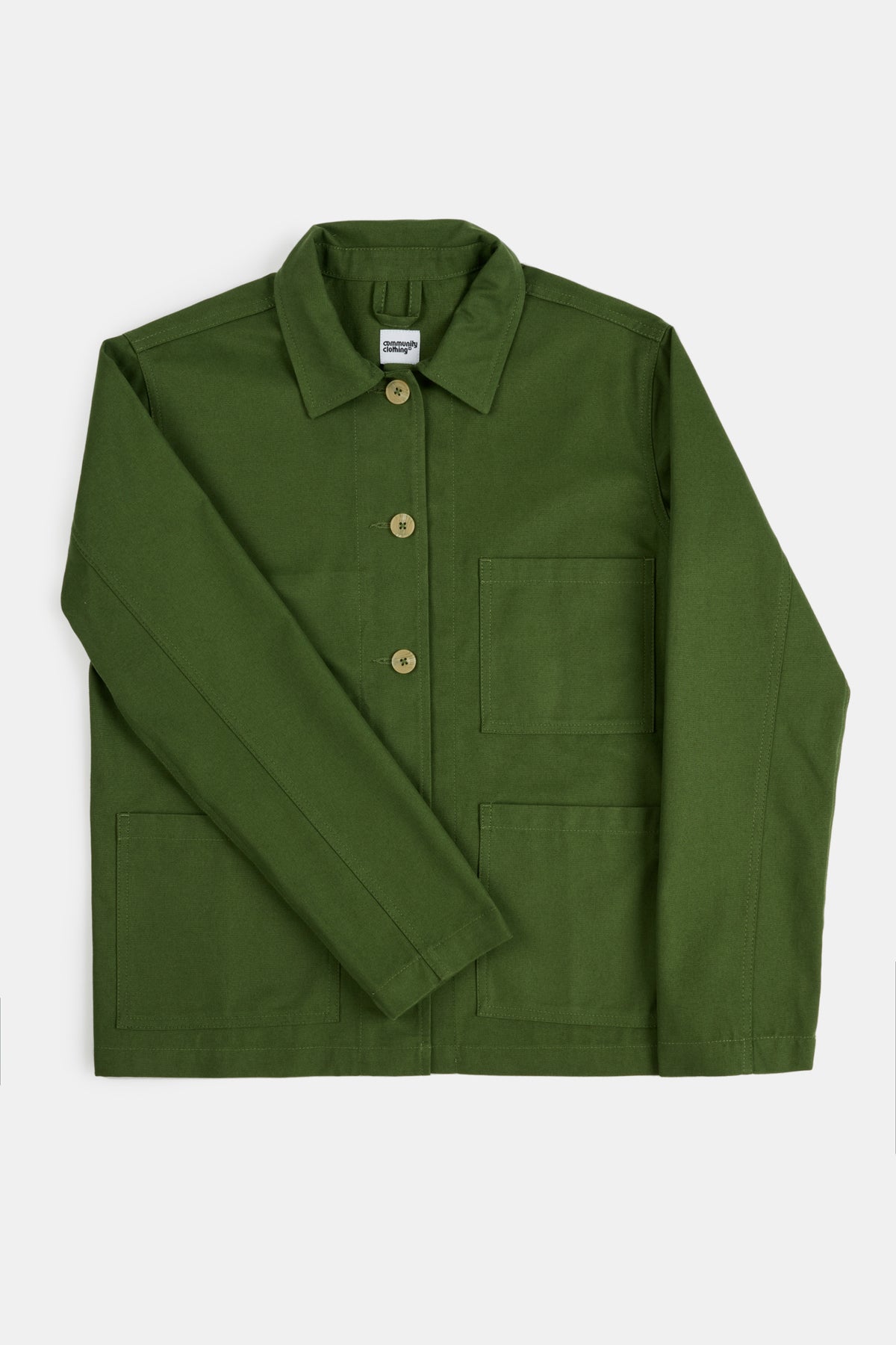Womens Chore Jacket - Forest Green