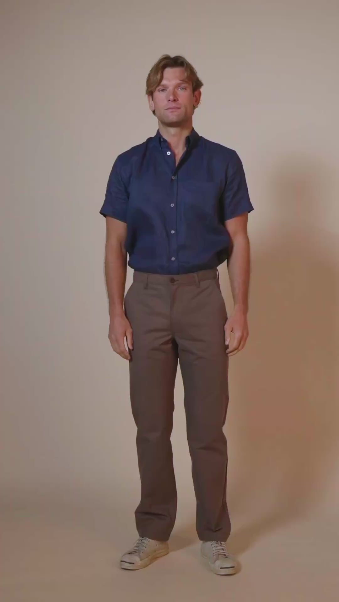 Men's Heavyweight Slim Chino - Brown