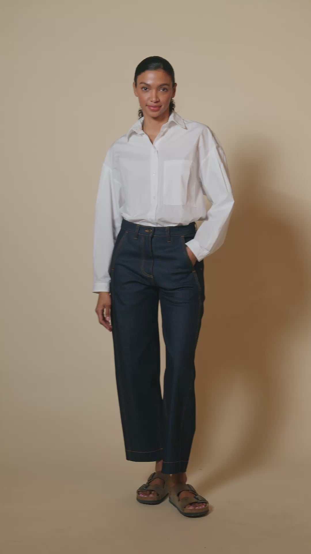 Womens Daryl Jean - Indigo